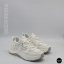 Білі жіночі кросівки Allsy Lonza 206898 yr10-1 (white-grey) 6162 у стилі Chunky Sneakers