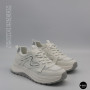 Білі жіночі кросівки Allsy Lonza 206898 yr10-1 (white-grey) 6162 у стилі Chunky Sneakers