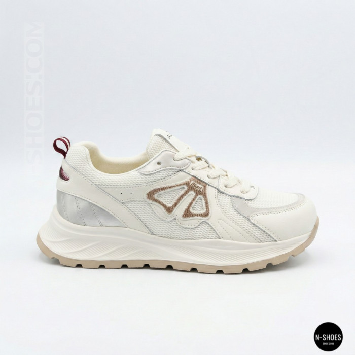 Женские бежевые кроссовки Allsy 207032 yr18-3 Lonza 207028 beige 6163 в стиле Axel Arigato