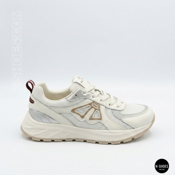 Женские бежевые кроссовки Allsy 207032 yr18-3 Lonza 207028 beige 6163 в стиле Axel Arigato