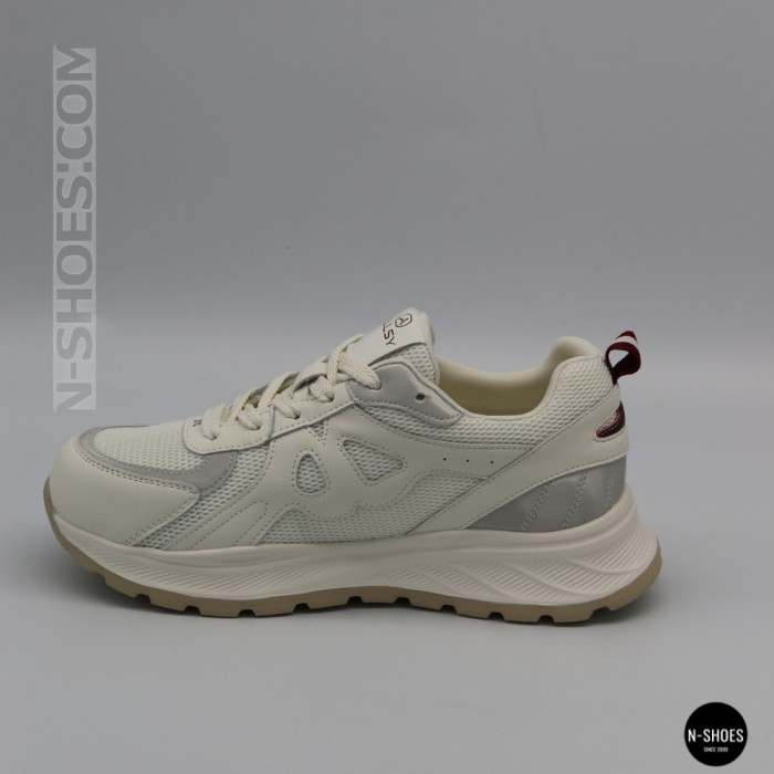 Женские бежевые кроссовки Allsy 207032 yr18-3 Lonza 207028 beige 6163 в стиле Axel Arigato