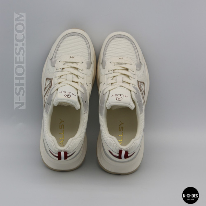 Женские бежевые кроссовки Allsy 207032 yr18-3 Lonza 207028 beige 6163 в стиле Axel Arigato