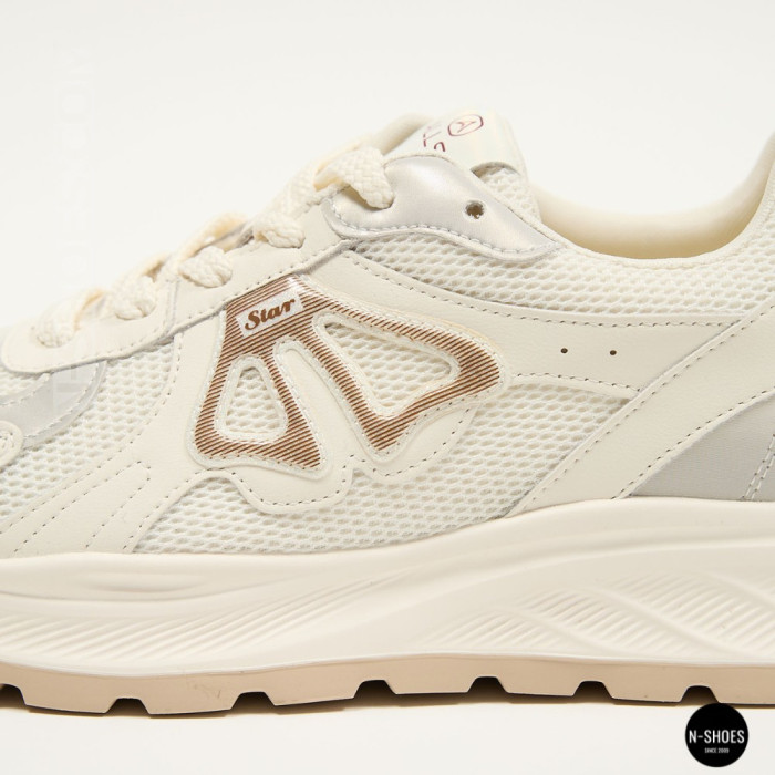 Женские бежевые кроссовки Allsy 207032 yr18-3 Lonza 207028 beige 6163 в стиле Axel Arigato