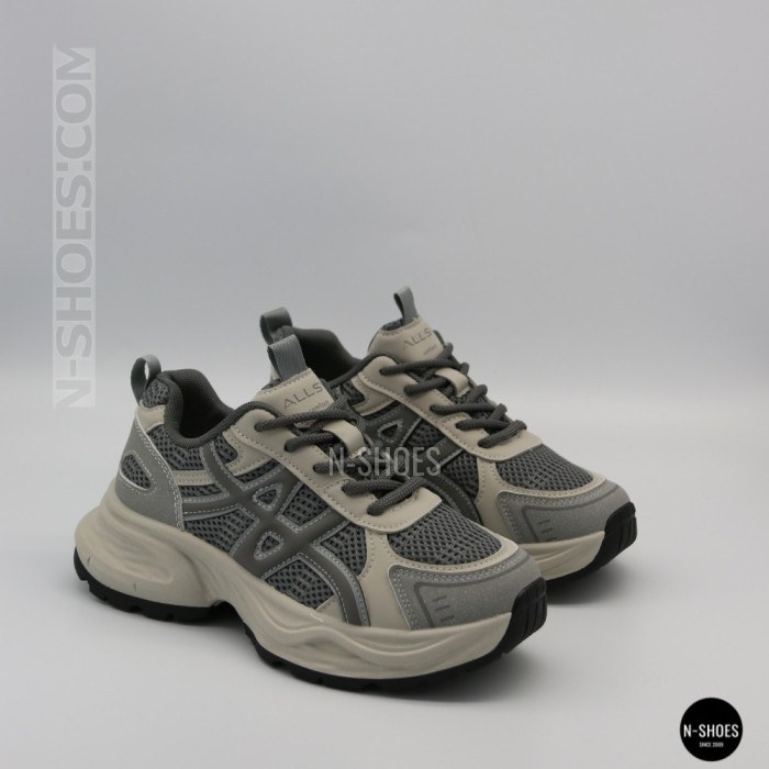 Allsy Lonza 208433 tt-105 Grey 6164 Sneakers (GEL-Kayano 14 Style)