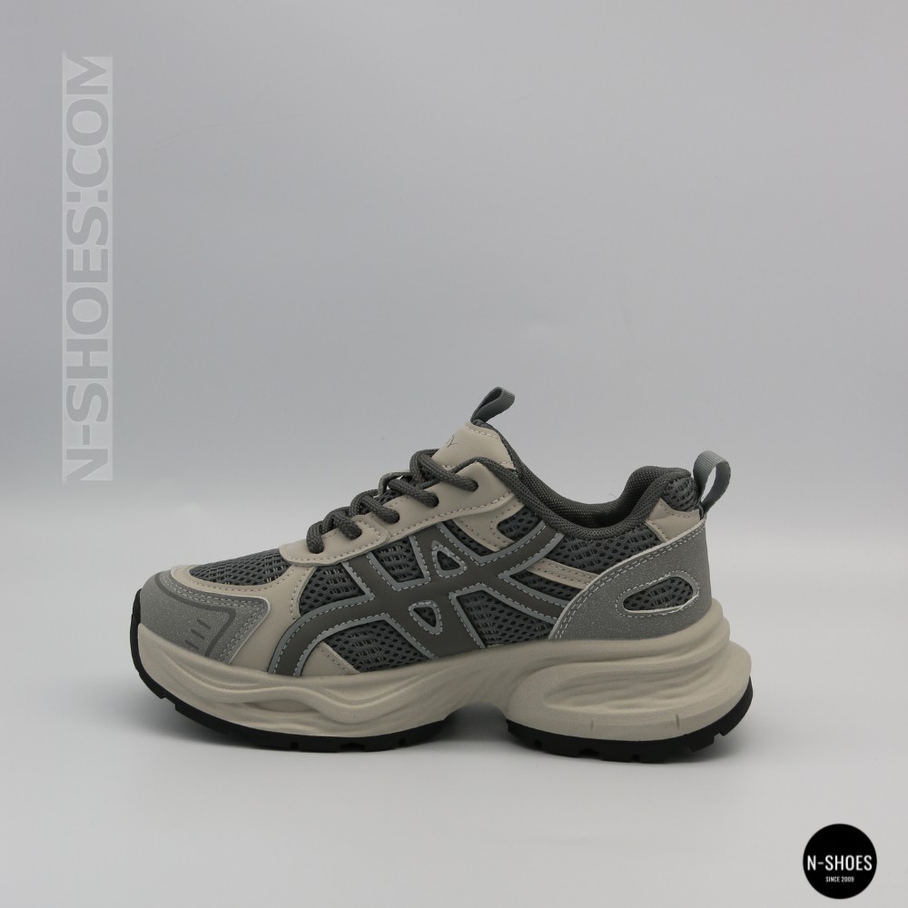 Кросівки Allsy 208433 tt-105 Lonza grey 6164 (стиль GEL-Kayano 14)