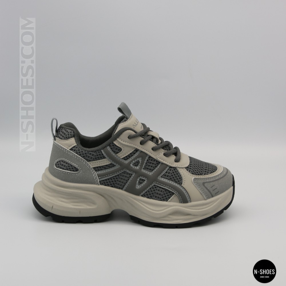 Кросівки Allsy 208433 tt-105 Lonza grey 6164 (стиль GEL-Kayano 14)