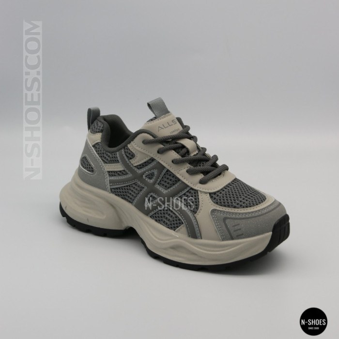 Allsy Lonza 208433 tt-105 Grey 6164 Sneakers (GEL-Kayano 14 Style)