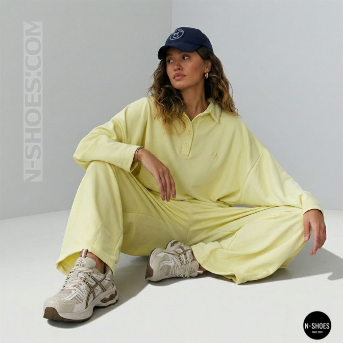 Женские бежевые кроссовки Allsy 209789 t25675 Lonza beige 6165