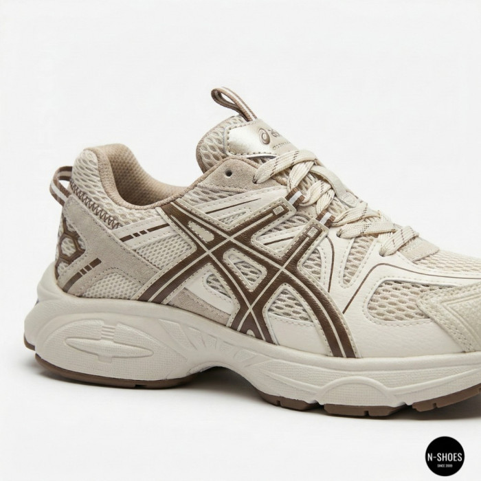 Женские бежевые кроссовки Allsy 209789 t25675 Lonza beige 6165