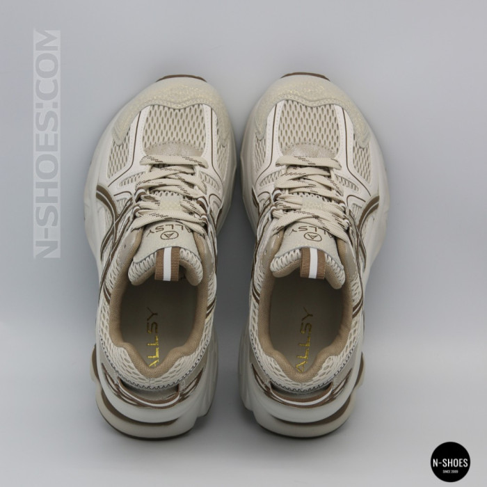 Женские бежевые кроссовки Allsy 209789 t25675 Lonza beige 6165