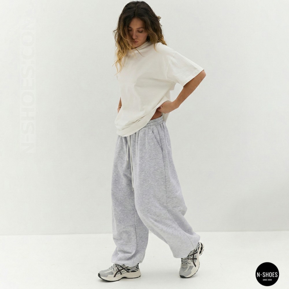 Жіночі сірі кросівки Allsy 209784 t25675 Lonza grey 6166 у стилі ASICS GEL