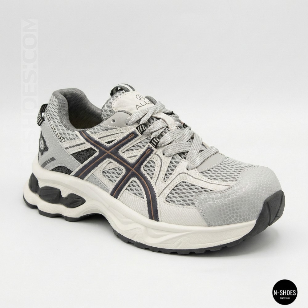 Жіночі сірі кросівки Allsy 209784 t25675 Lonza grey 6166 у стилі ASICS GEL