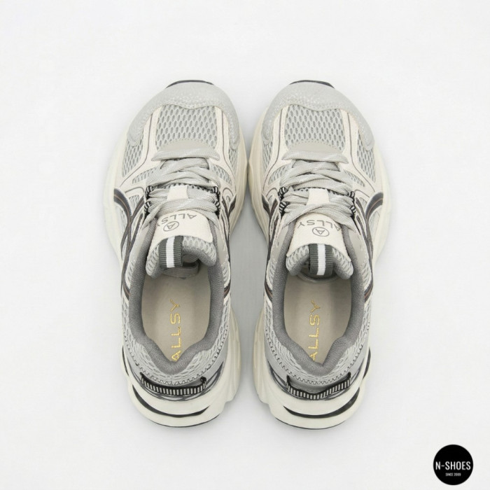 Женские серые кроссовки Allsy 209784 t25675 Lonza 212533 grey 6166 в стиле ASICS GEL