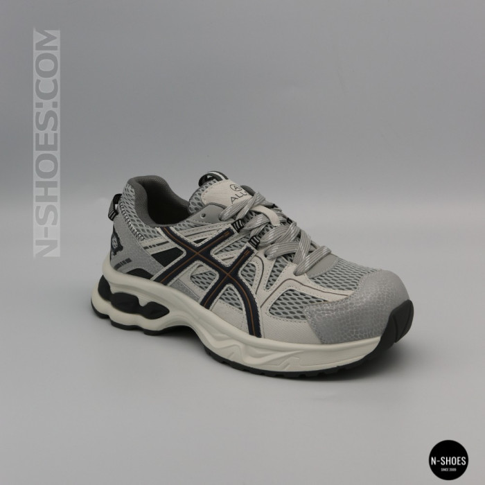 Женские серые кроссовки Allsy 209784 t25675 Lonza 212533 grey 6166 в стиле ASICS GEL