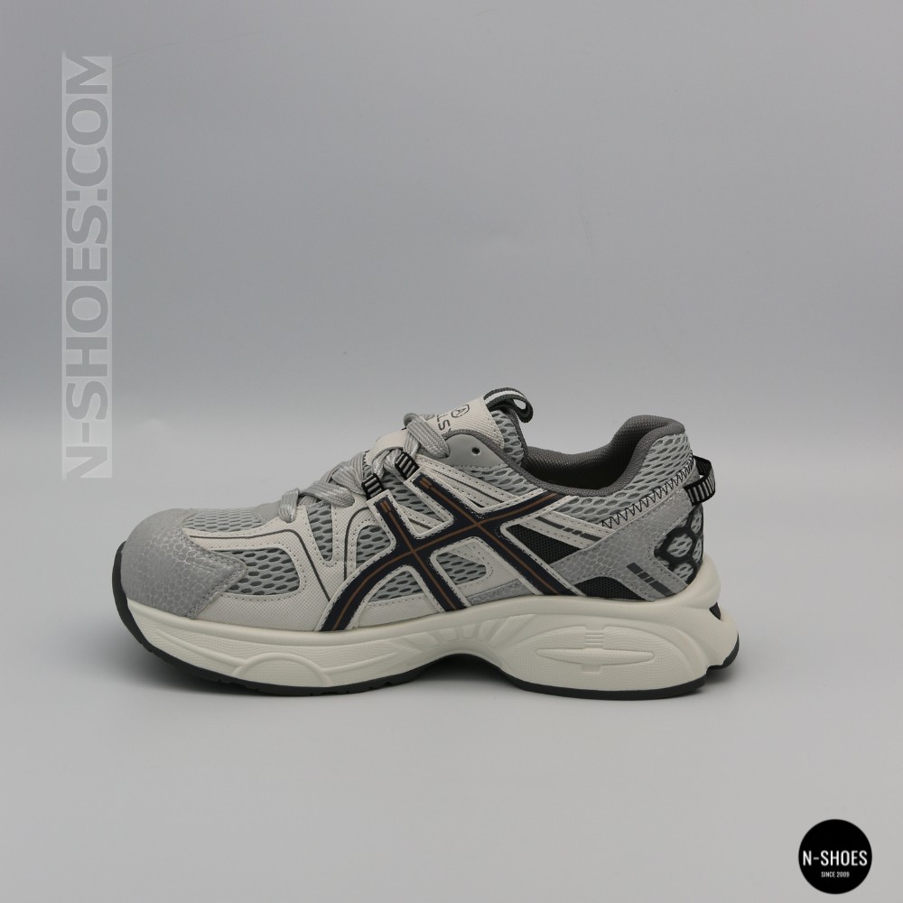 Жіночі сірі кросівки Allsy 209784 t25675 Lonza grey 6166 у стилі ASICS GEL