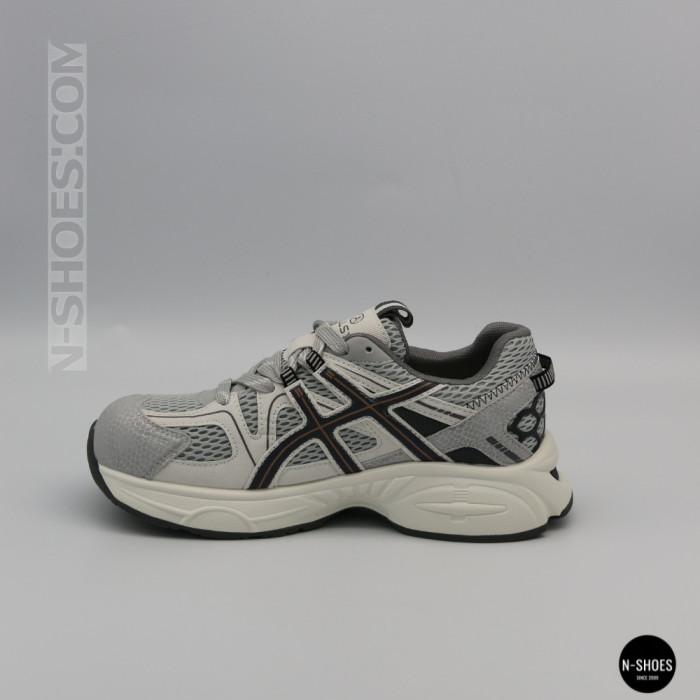 Женские серые кроссовки Allsy 209784 t25675 Lonza 212533 grey 6166 в стиле ASICS GEL