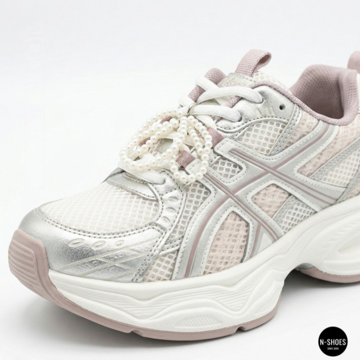 Allsy Lonza 206901 yr17-1 silver 6167 Women's Sneakers Asics Style