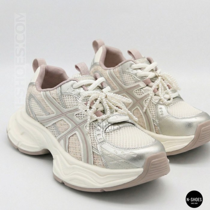 Жіночі кросівки Allsy 206901 yr17-1 lonza silver 6167 у стилі Asics