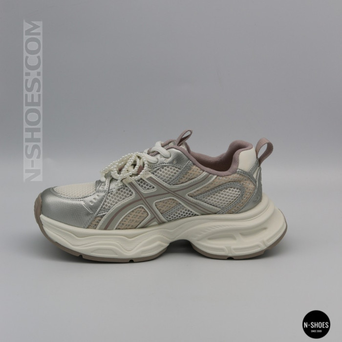 Allsy Lonza 206901 yr17-1 silver 6167 Women's Sneakers Asics Style