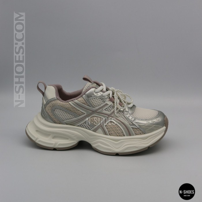 Жіночі кросівки Allsy 206901 yr17-1 lonza silver 6167 у стилі Asics