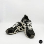 Жіночі чорні кеди Allsy 207876 1609-1 Black Lonza 212543 6170 в стилі Onitsuka Tiger Mexico 66