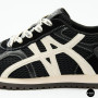 Жіночі чорні кеди Allsy 207876 1609-1 Black Lonza 212543 6170 в стилі Onitsuka Tiger Mexico 66