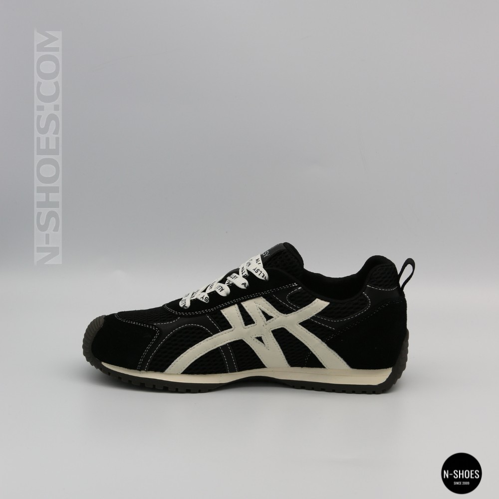 Жіночі чорні кеди Allsy 207876 1609-1 Black Lonza 212543 6170 в стилі Onitsuka Tiger Mexico 66