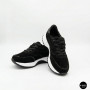 Женские черные замшевые кроссовки на танкетке Romax Comfort 1361-4v 6173