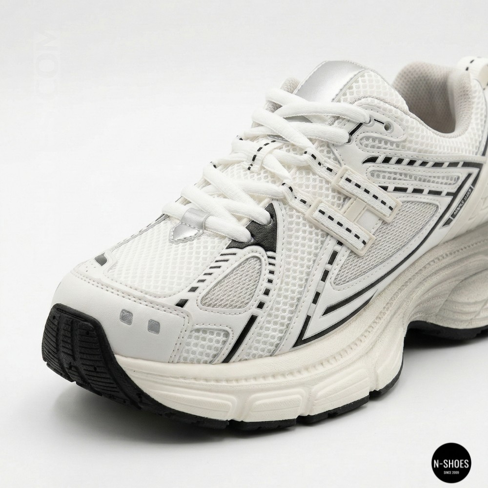 Трендові жіночі білі кросівки на платформі Allsy 207728 25k66d050-1 white 6174