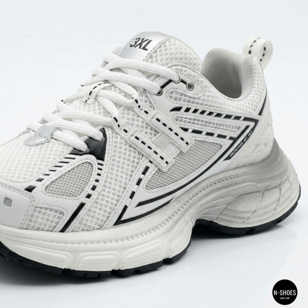 Трендові жіночі білі кросівки на платформі Allsy 207728 25k66d050-1 white 6174