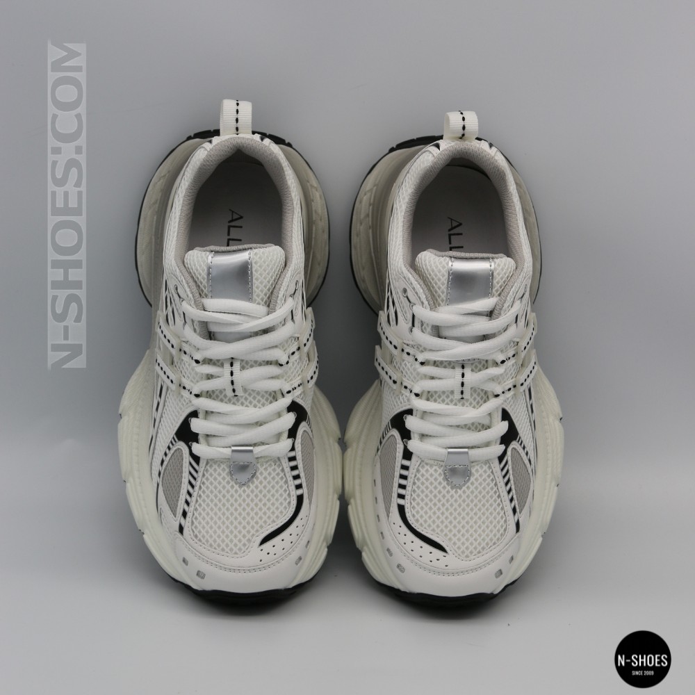 Трендові жіночі білі кросівки на платформі Allsy 207728 25k66d050-1 white 6174