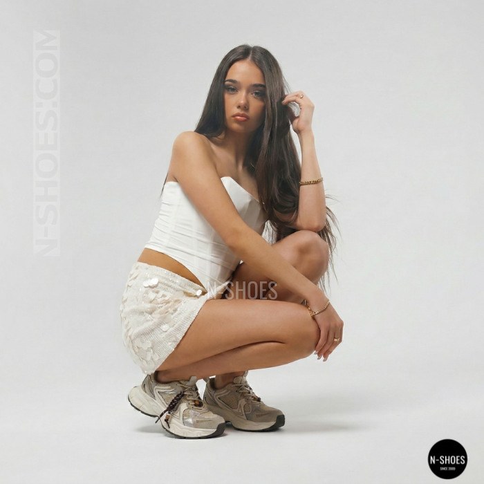 Женские кроссовки на платформе Allsy 211243 25z51d2792-1 lonza beige 6175