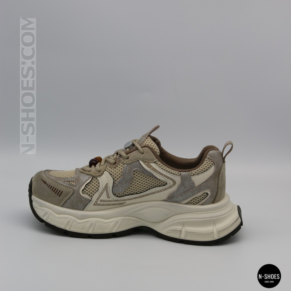 Жіночі кросівки на платформі Allsy 211243 25z51d2792-1 lonza beige 6175