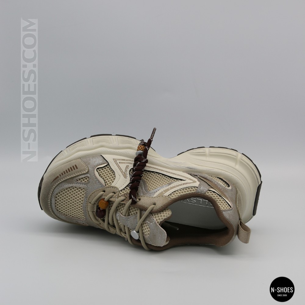 Жіночі кросівки на платформі Allsy 211243 25z51d2792-1 lonza beige 6175