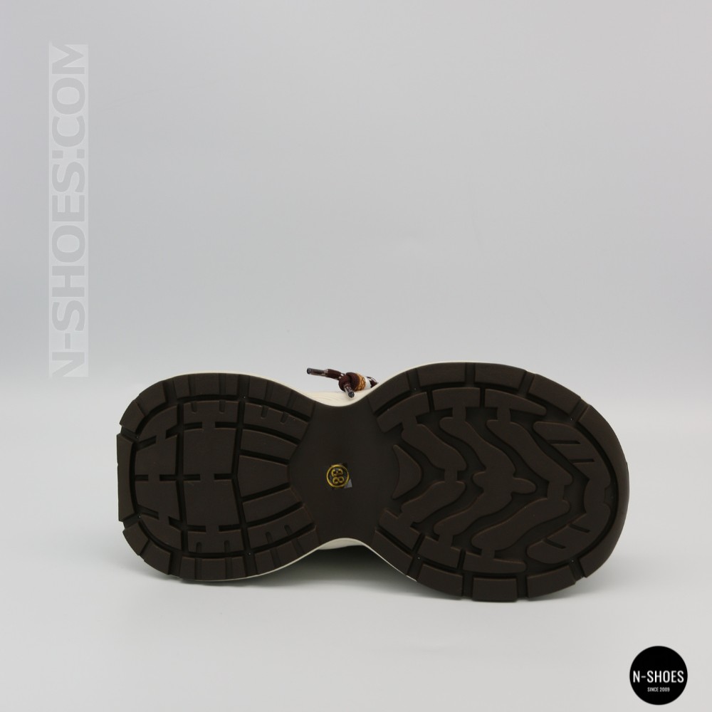 Жіночі кросівки на платформі Allsy 211243 25z51d2792-1 lonza beige 6175