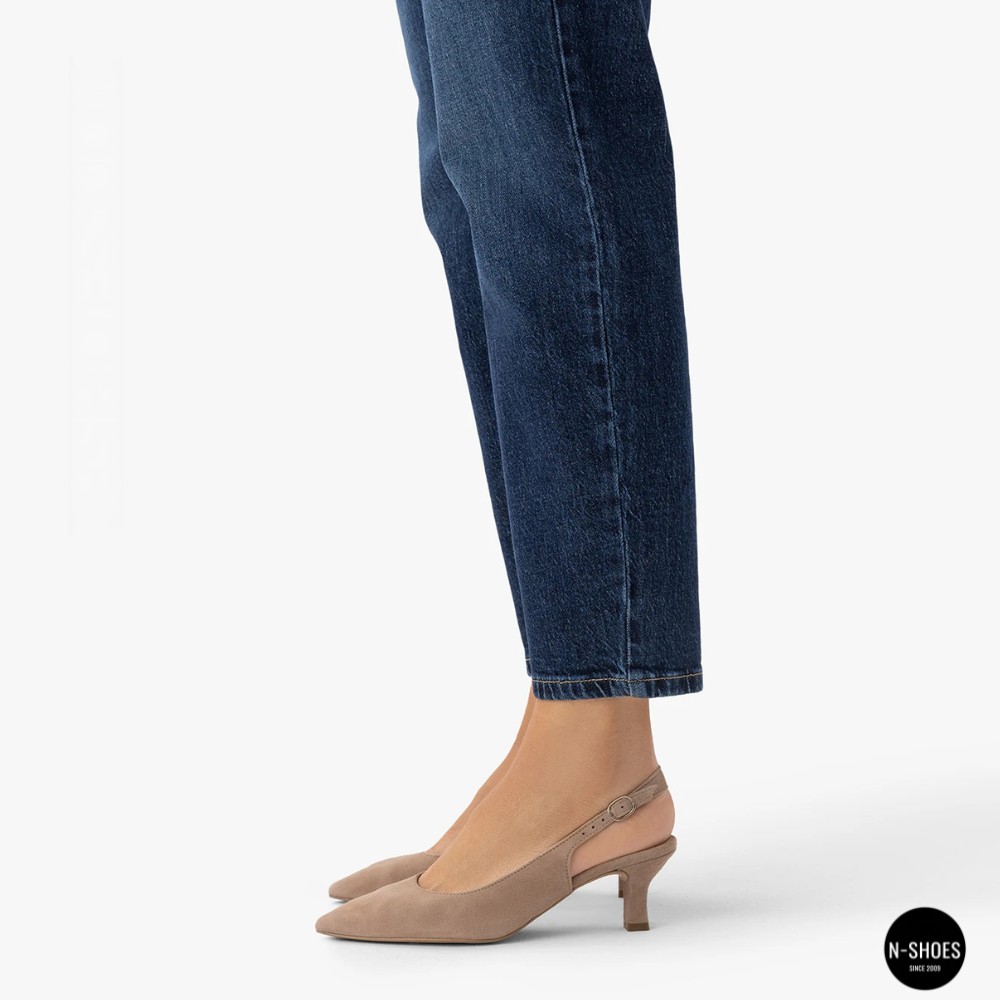 Бежеві туфлі-слінгбеки Ryłko (Польща) ISLA C5EY4___ _4RG 6178 на невисоких підборах