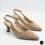 Бежеві туфлі-слінгбеки Ryłko (Польща) ISLA C5EY4___ _4RG 6178 на невисоких підборах