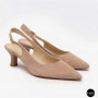 Бежеві туфлі-слінгбеки Ryłko (Польща) ISLA C5EY4___ _4RG 6178 на невисоких підборах