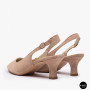 Бежеві туфлі-слінгбеки Ryłko (Польща) ISLA C5EY4___ _4RG 6178 на невисоких підборах