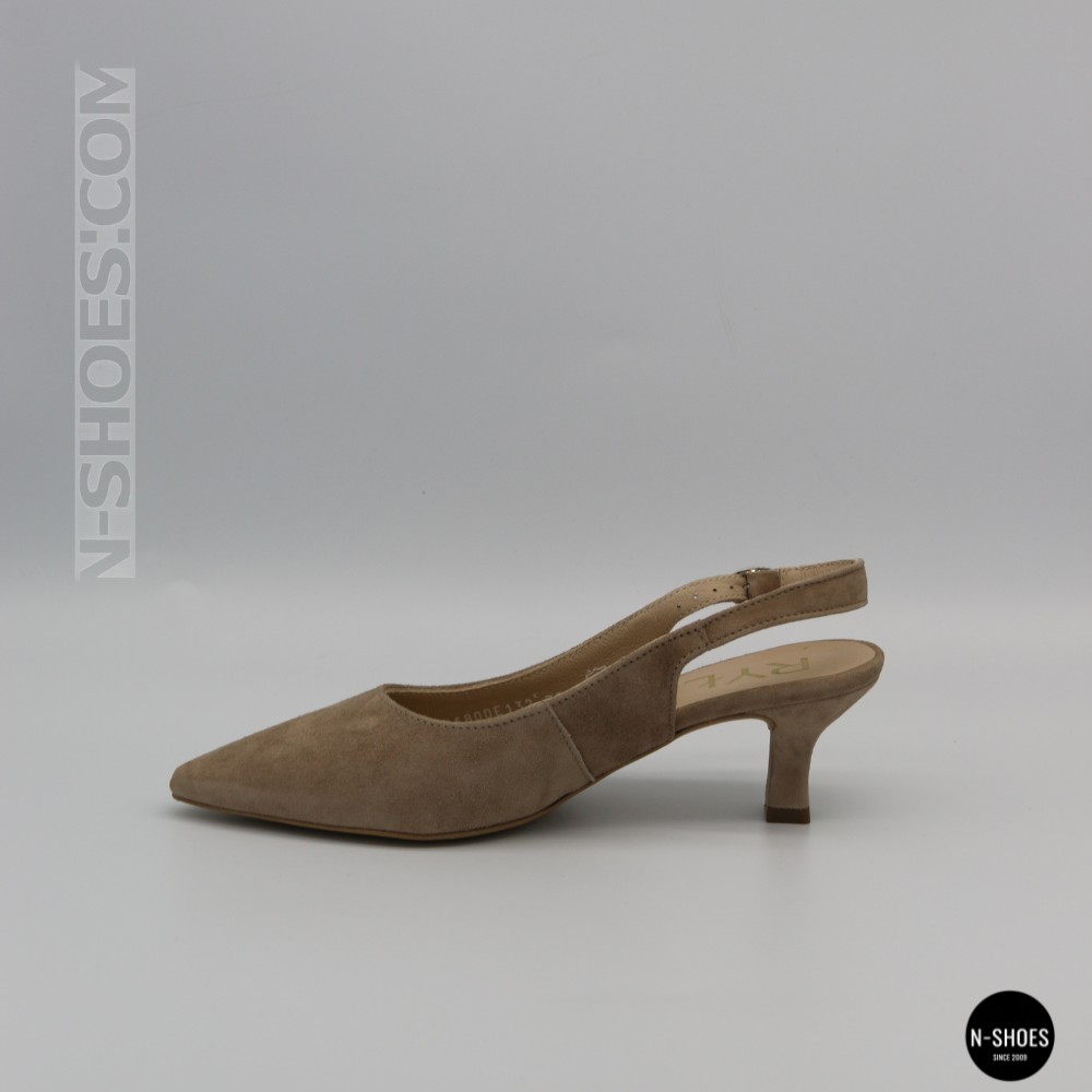 Бежеві туфлі-слінгбеки Ryłko (Польща) ISLA C5EY4___ _4RG 6178 на невисоких підборах