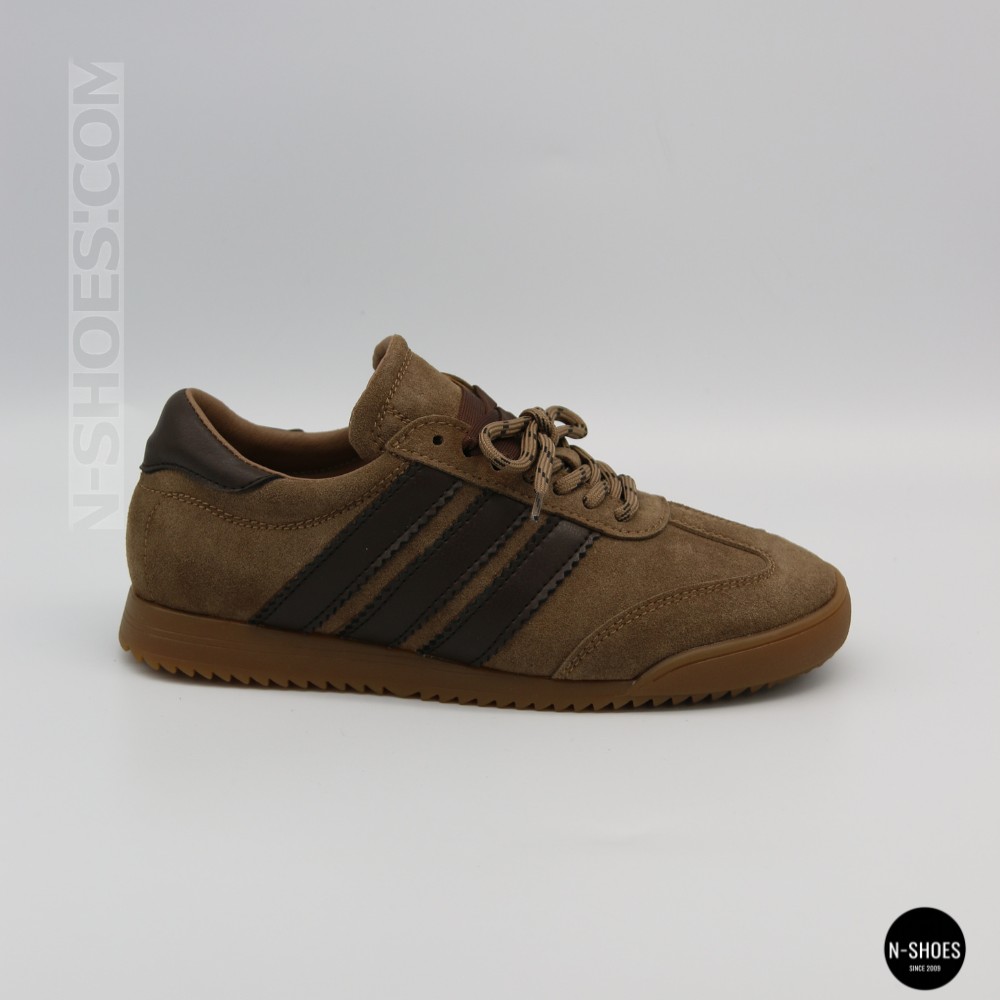 Жіночі шоколадні кросівки Alex Bell 10160-1-106 6181 із замші