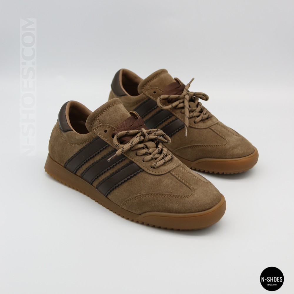 Жіночі шоколадні кросівки Alex Bell 10160-1-106 6181 із замші