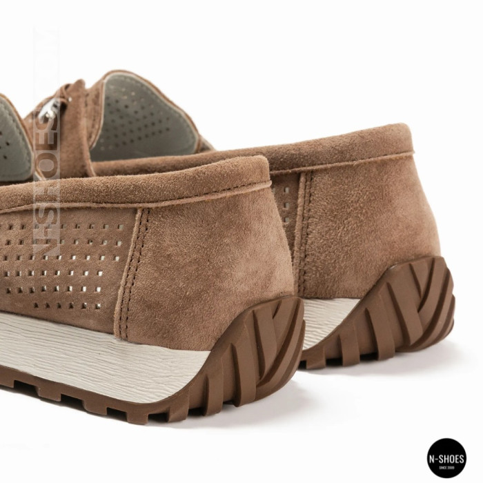 Лоферы-мокасины Allsy 210294 05612-26 Lonza Camel (коричневые)