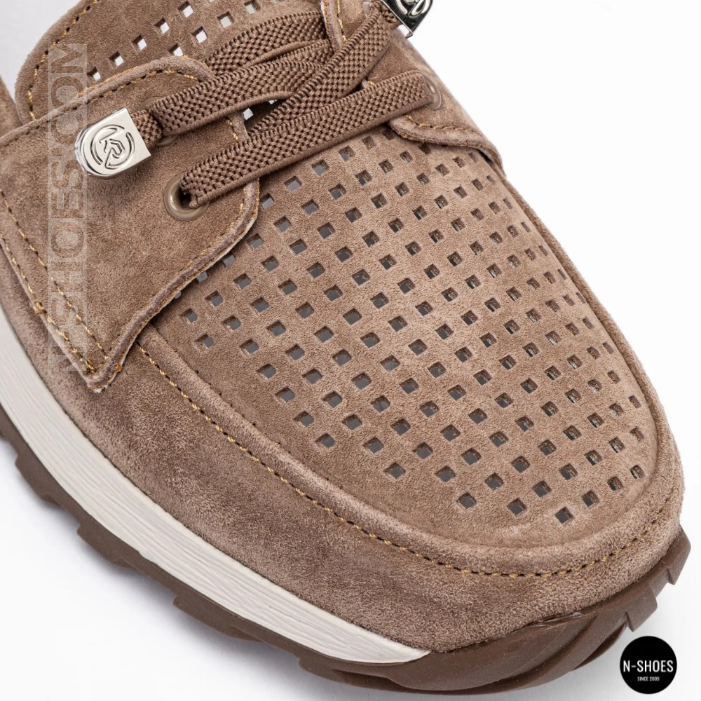 Лоферы-мокасины Allsy 210294 05612-26 Lonza Camel (коричневые)