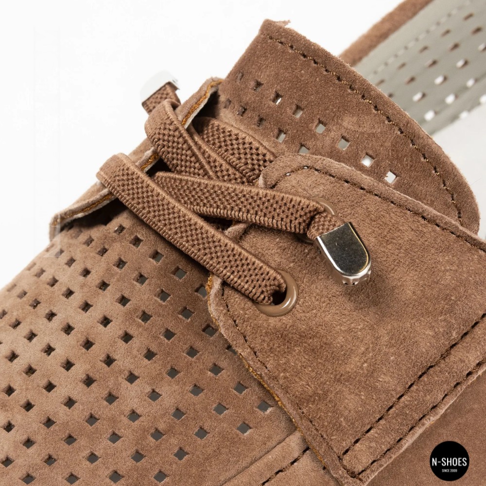 Лоферы-мокасины Allsy 210294 05612-26 Lonza Camel (коричневые)