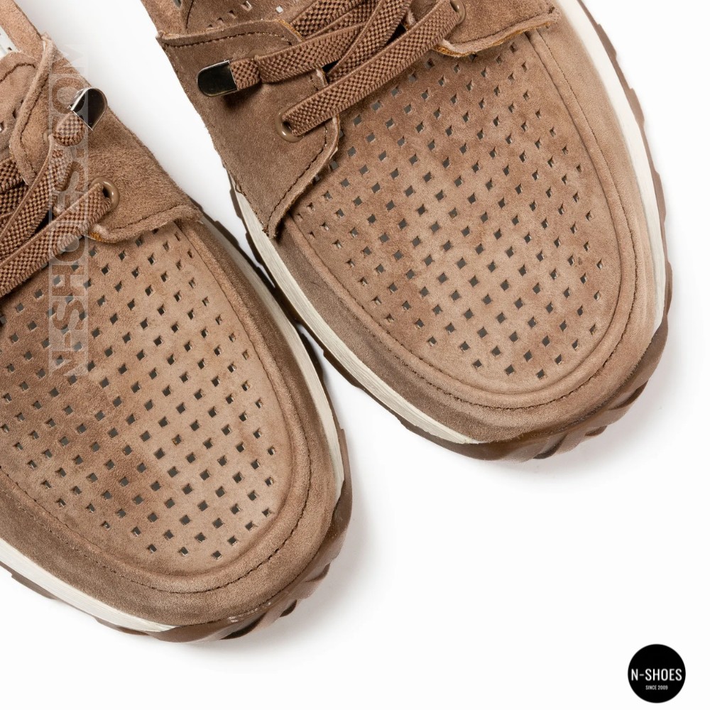 Лоферы-мокасины Allsy 210294 05612-26 Lonza Camel (коричневые)