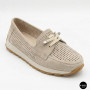 Suede Loafers-Moccasins Allsy 208203-l5-056912-22 Lonza beige 6184
