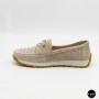 Suede Loafers-Moccasins Allsy 208203-l5-056912-22 Lonza beige 6184