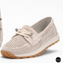 Suede Loafers-Moccasins Allsy 208203-l5-056912-22 Lonza beige 6184