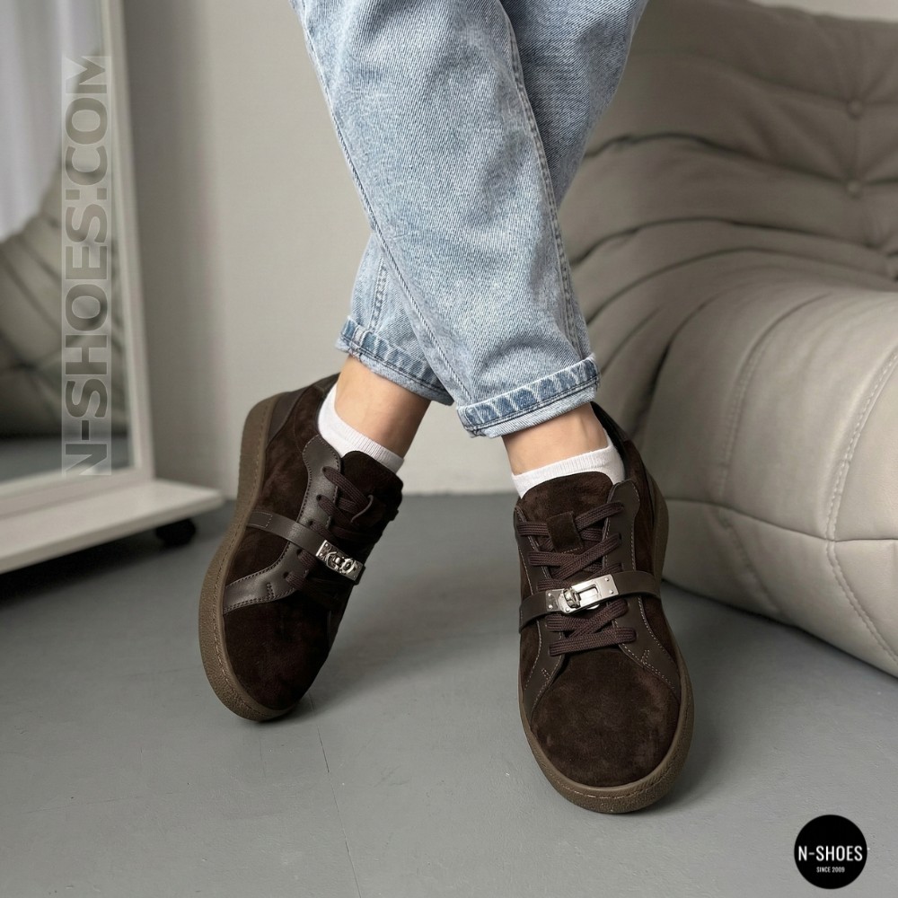 Замшевые кеды Romax Comfort 2525-10v 6188 в стиле Karl Lagerfeld